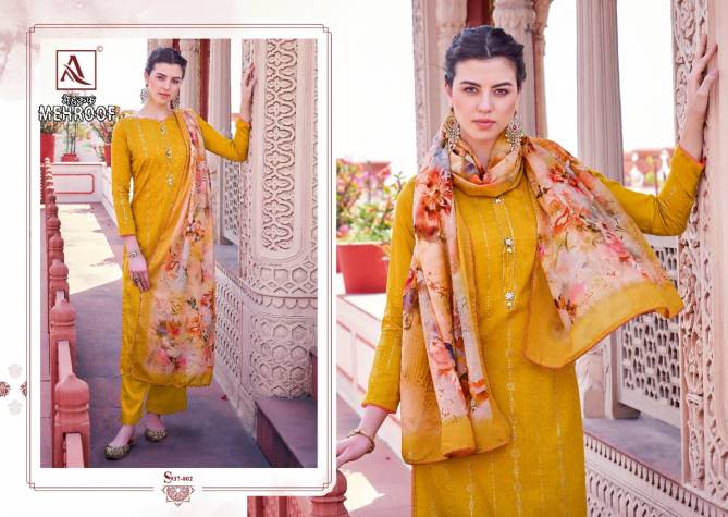 Alok Mehroof New Regular Wear Rayon Ready Made Jam Cotton Collection